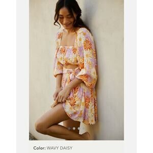 LSPACE Rosita‎ Cutout Mini Dress - M NWT